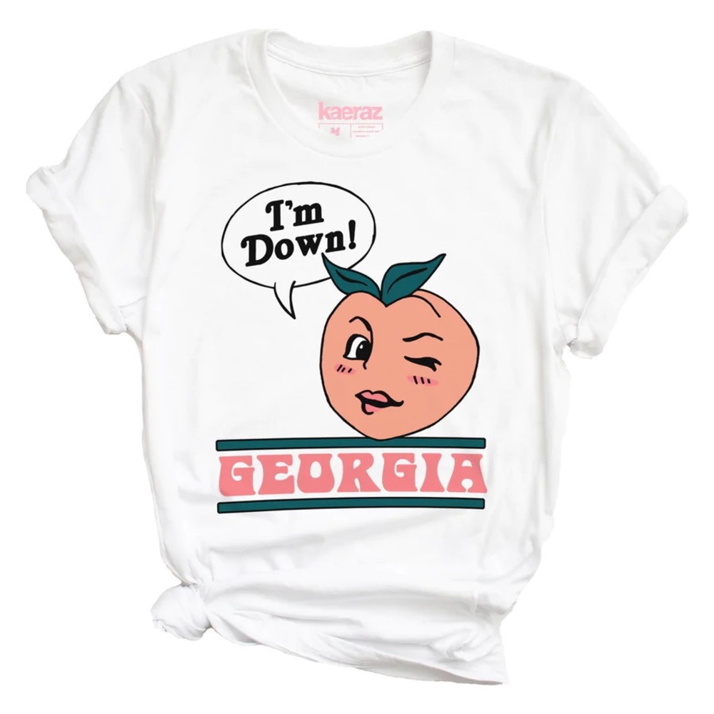 Georgia peach t shirt